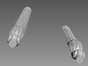Furniture leg 3D Model