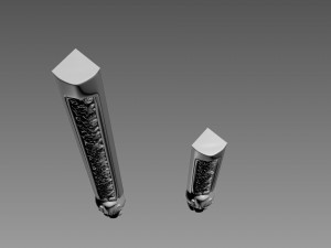 Furniture leg 3D Model