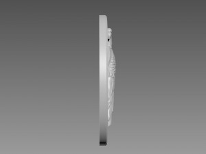 Eagle Bas-relief 3D Модель