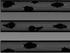 Wooden log 3Dモデル