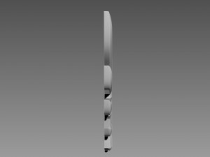 Wings stylized logo 3D-Modell