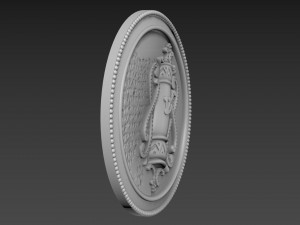 Mezuzah Bas-Relief Modelo 3D