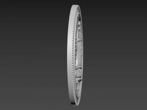 Mezuzah Bas-Relief 3D Model