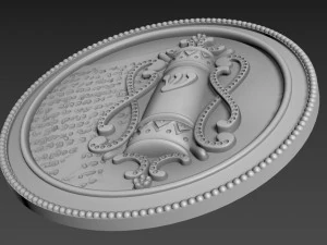 Mezuzah Bas-Relief 3D Model