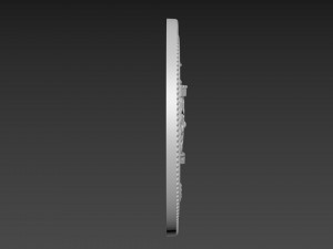 Torah Bas-Relief Model 3D