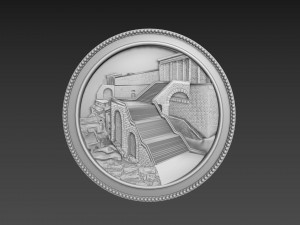 Jerusalem Second Tample Relief 3D Модель