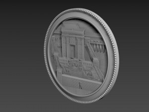 Jerusalem First Tample Relief Model 3D