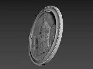 Church of the Holy Sepulcher Relief 3D Model