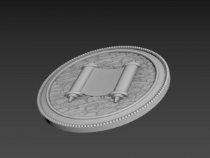 Torah Bas-Relief Model 3D