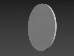 Holy Grail Bas-Relief 3D Model