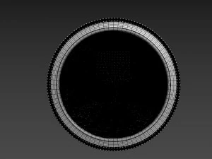 Holy Grail Bas-Relief 3D Model