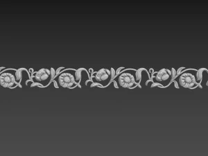 Molding Flowers 3D Model
