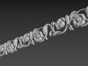 Molding Flowers 3D Модель