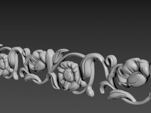 Molding Flowers 3D Модель