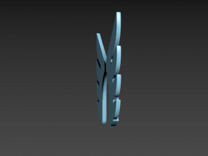 Wings stylized 3D Modell