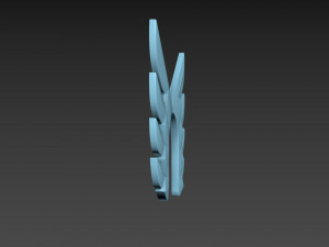 Wings stylized 3D Modell