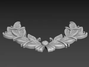 Branch with leaves 3D Model