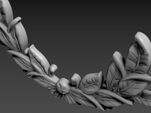 Branch with leaves Modello 3D