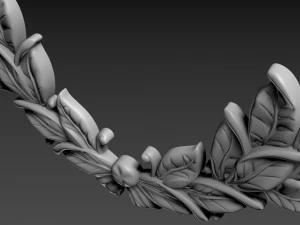 Branch with leaves 3D Model