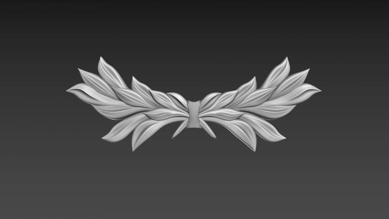 Branch Leaves 3D Model .c4d .max .obj .3ds .fbx .stl .blend 