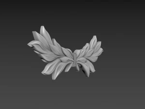 Branch Leaves 3D Model