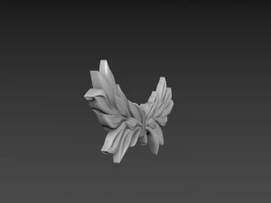 Branch Leaves 3D Model
