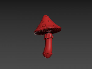 Fly Agaric 3D Принт Модель