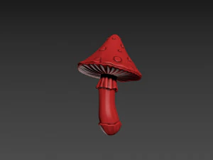 Fly Agaric 3D Print Model