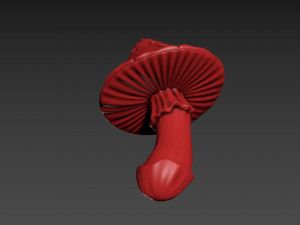 Fly Agaric 3D Принт Модель