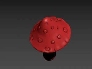 Fly Agaric 3D Print Model