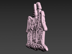 Gingerbread House Model Cetak 3D