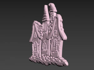 Gingerbread House 3D Print Model