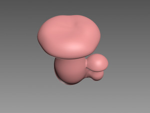 Mushrooms 3D Print Model