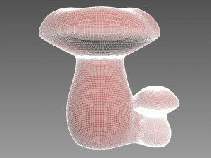 Mushrooms 3D Print Model