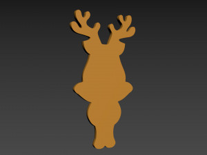 Christmas Deer 3D Принт Модель
