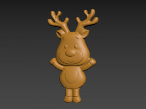 Christmas Deer 3D Принт Модель