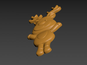 Christmas Deer 3D Принт Модель