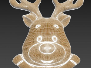 Christmas Deer 3D Принт Модель