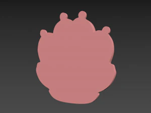 Cat Paw 3D Print Model