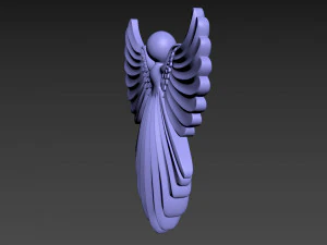 Cristmas Angel 3D Print Model