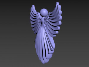 Cristmas Angel 3D Принт Модель