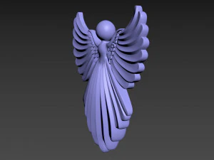 Cristmas Angel 3D Print Model