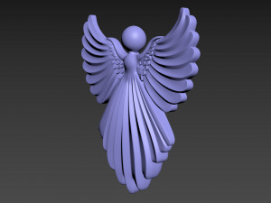Cristmas Angel 3D Принт Модель