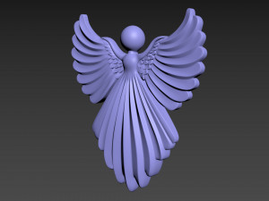 Cristmas Angel 3D Принт Модель