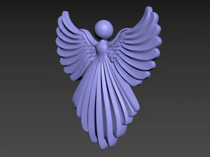 Cristmas Angel 3D Print Model