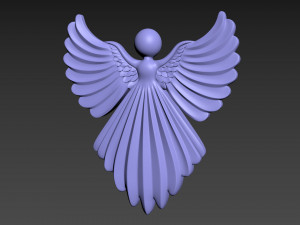 Cristmas Angel 3D Принт Модель