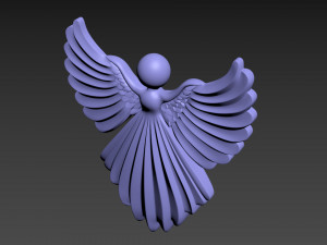 Cristmas Angel 3D Принт Модель