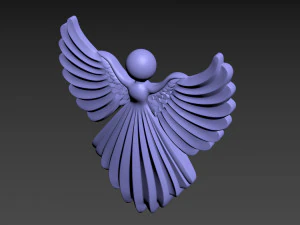 Cristmas Angel 3D Print Model