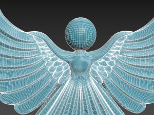 Cristmas Angel 3D Принт Модель