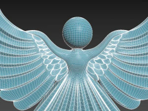 Cristmas Angel 3D Print Model